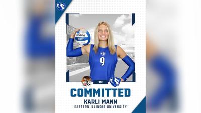 Herrin star Volleyball player Karli Mann commits to EIU