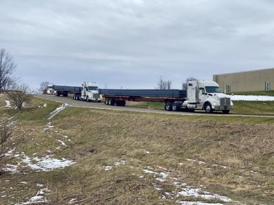 Memorial construction trucks
