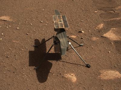 Two years after its first flight, Ingenuity helicopter goes for 50 on Mars