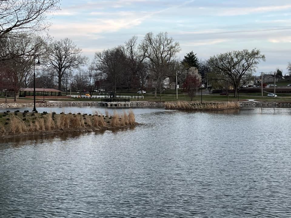 Kids Fishing at the Park - Cape Girardeau History and Photos