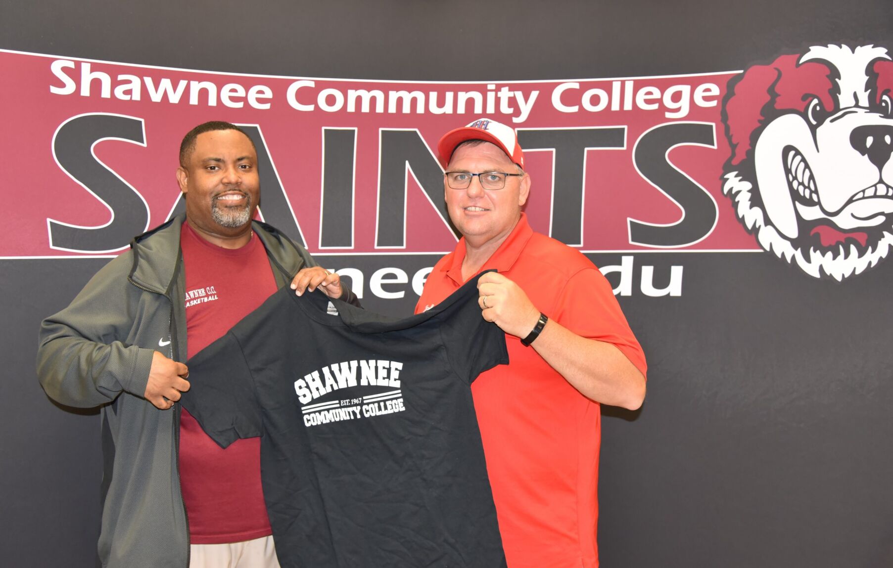 SCC softball coach Kyle Smith