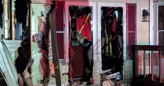 Multi-agency response battles early morning fire in West Frankfort