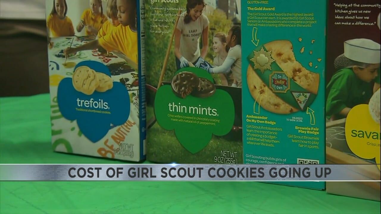 Cost of Girl Scout Cookies going up | Video | wsiltv.com