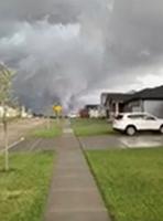 Tornado causes damage to Garner Industries near Lincoln, NE - Video from Todd Furasek