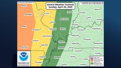 Severe storms in region tonight