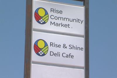 Rise Community Market Sign- Cairo, IL May 2023
