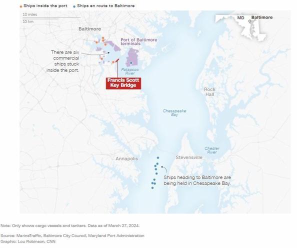 Visualizing the Baltimore Key Bridge collapse | National | wsiltv.com