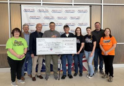 Veterans Honor Flight check presentation
