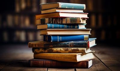 Library books