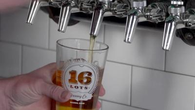 beer from tap, beer diet for lent