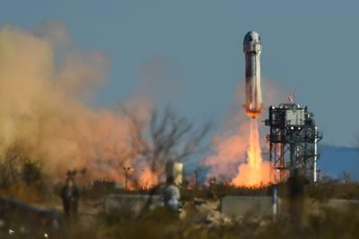 Blue Origin’s anticipated return to flight scrubbed before launch
