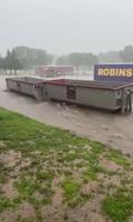 Major flash flooding at Wichita school