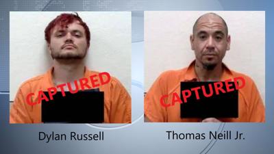 Dylan Russell and Thomas Neill Jr. Captured