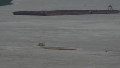 Camper on Ohio River