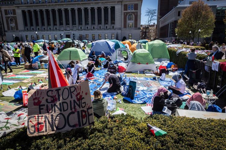 Columbia University sets midnight deadline for talks to dismantle protest encampment