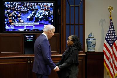 Jackson marks her historic confirmation with a moving speech: 'We've made it. All of us'