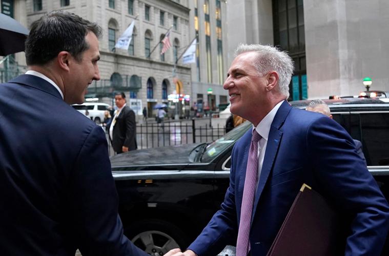 Speaker McCarthy lays out GOP debt limit plan in Wall Street visit