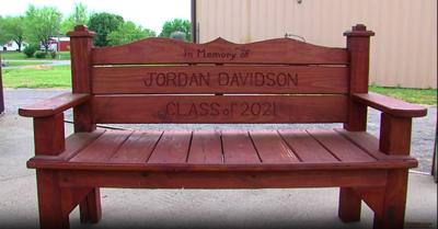 Davidson memorial bench