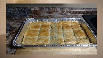 Web Recipe of Thanks Greek Spinach Pie