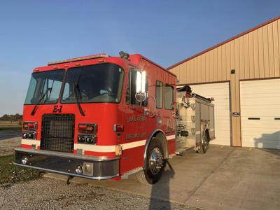 Fire truck in Pope County