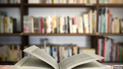 book, library
