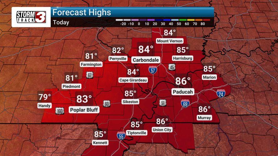 Warming Up With Chance of Storms