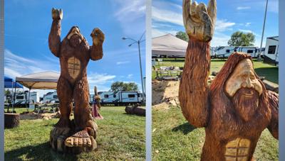 Big Muddy Monster Sculpture
