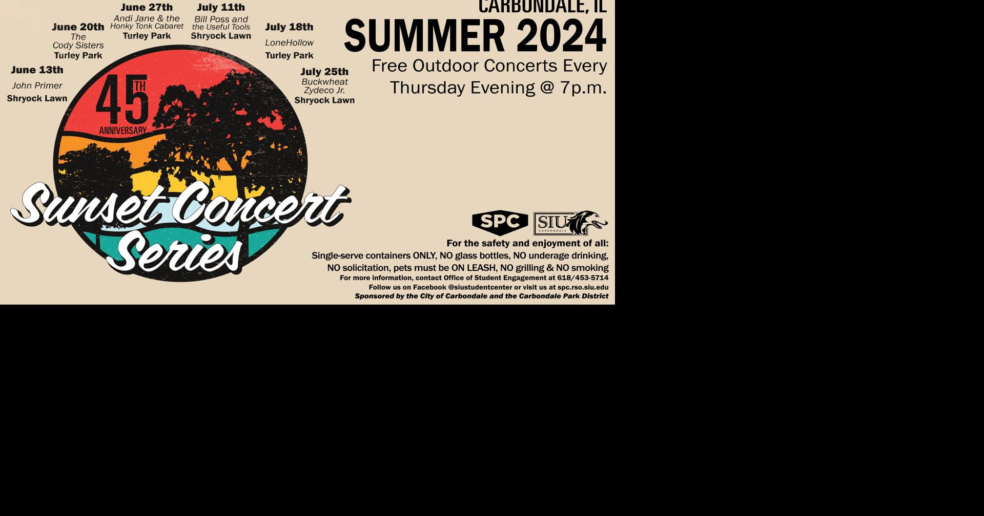 Sunset Concert Series kicks off in Carbondale News