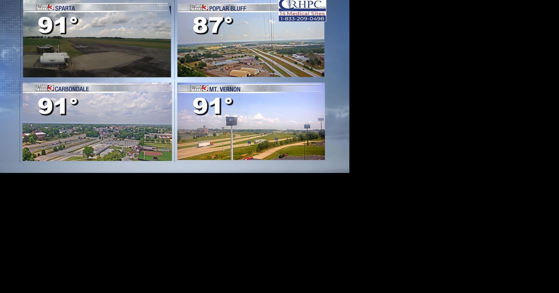 Storms possible today tracking rain and cooler weather News
