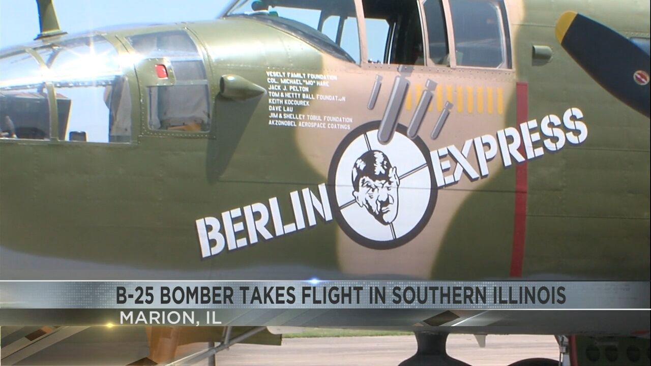 B-25 World War 2 Bomber "Berlin Express" Makes Stop In Southern ...