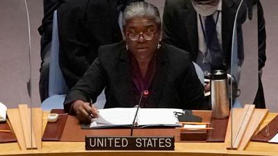 US ambassador to UN says Putin's claim he's sending 'peacekeepers' into eastern Ukraine is 'nonsense'