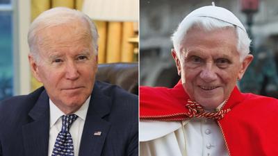 Biden remembers Pope Benedict XVI as 'renowned theologian, with a lifetime of devotion to the Church'