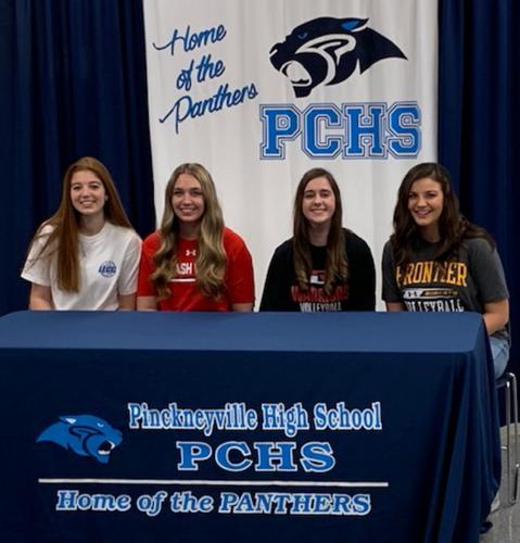 Pinckneyville Volleyball signees