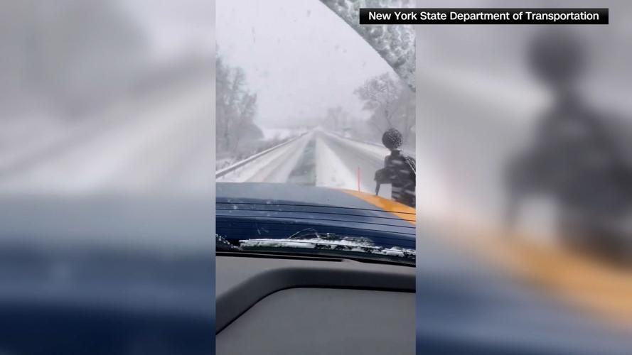Parts of the Great Lakes region remain on alert as lake-effect snow continues to create near-whiteout conditions