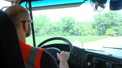Bus driver in Herrin