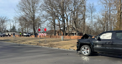 Crash sends one driver to the hospital