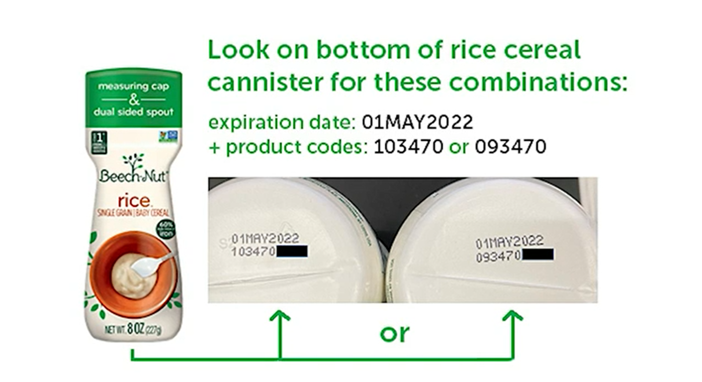 Low arsenic online baby rice cereal