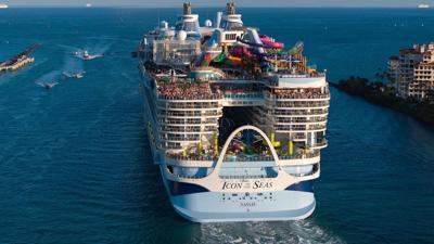 Fire breaks out on world’s largest cruise ship