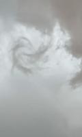 Clouds spinning in southern Illinois as storms roll through