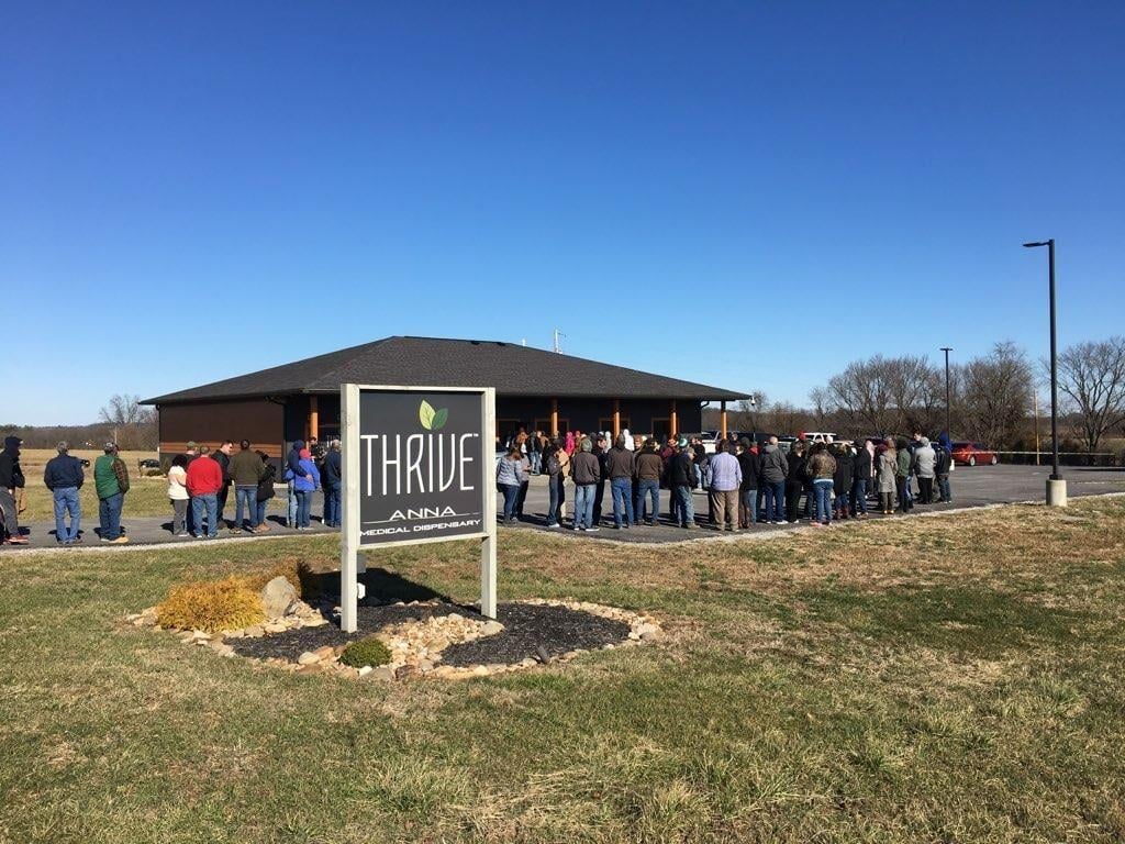 Three dispensaries set to open in Southern Illinois selling