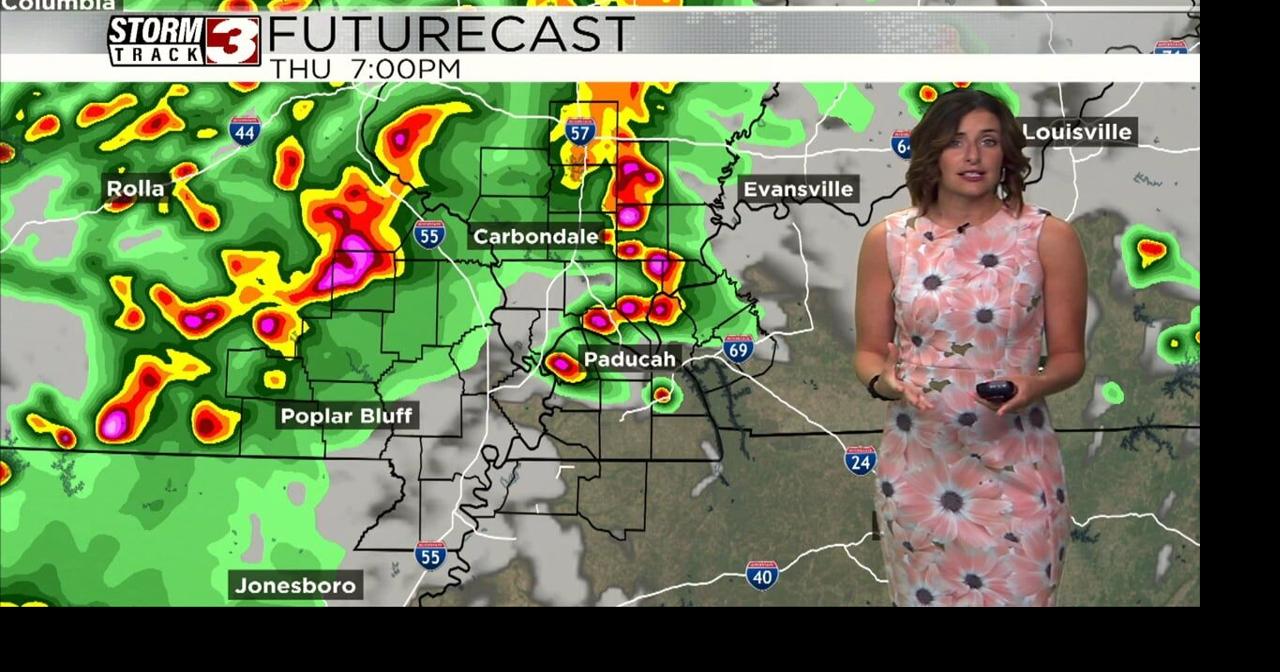 StormTrack 3 Chief Meteorologist Jacie Brianne Talks Storms on Thursday