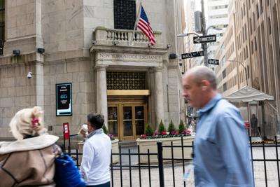 Dow closes nearly 500 points lower on fears of potential Iranian attack on Israel