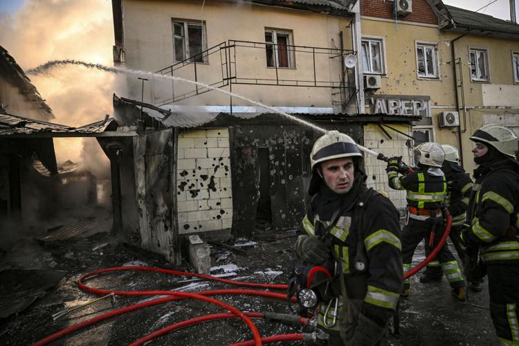 Russia intensifies strikes around Kyiv as it warns US against arming Ukraine