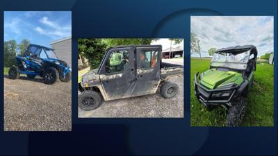 Stolen UTVs