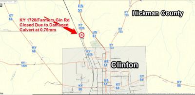 Farmers Gin Road Closure