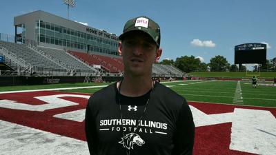 Nick Hill SIU Fall Camp Image