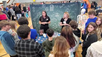 Herrin students learn about careers in healthcare