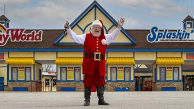Santa Claus returning for in-person visits at Holiday World