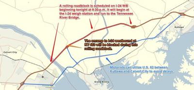 I-24 bridge work