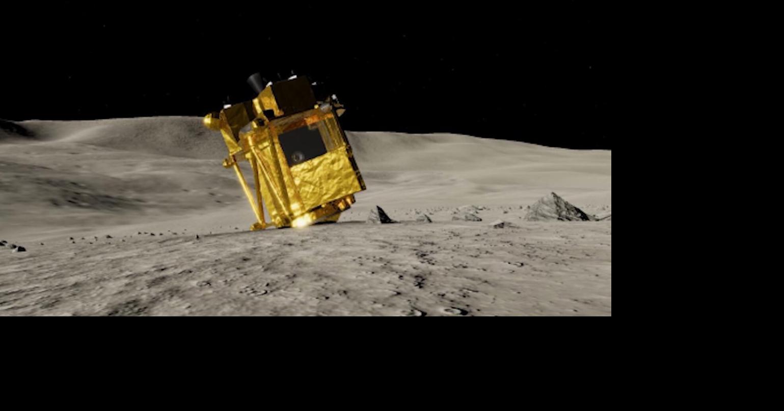 First photo from Japan’s Moon Lander Video